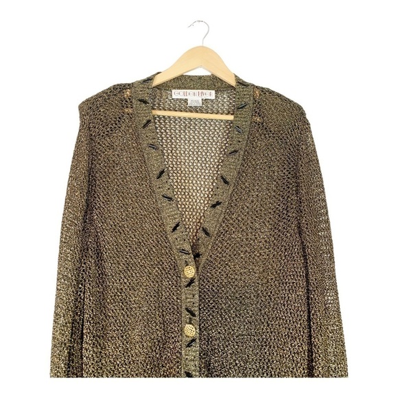 Vintage Golden River Oversized Cardigan Size M/L - Picture 3 of 7